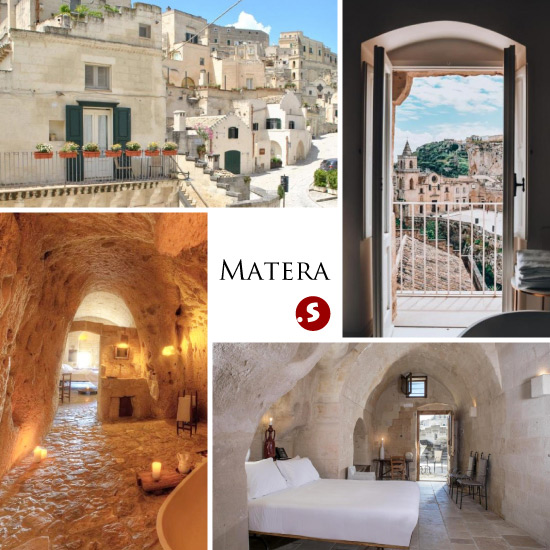 マテーラの洞窟ホテル画像