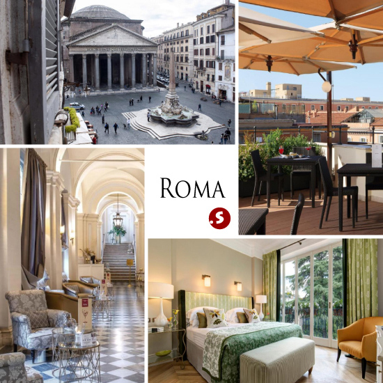 Képek a római szállodákról