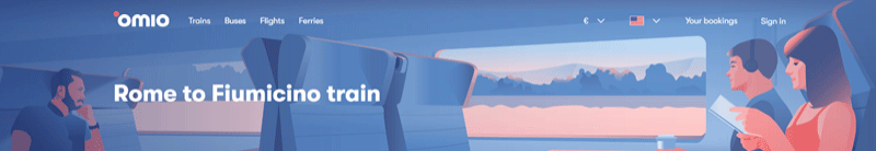 القطارات إلى مطار روما فيوميتشينو